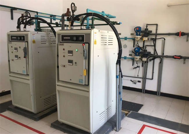 西安市自來(lái)水有限公司-白鹿原水廠(chǎng)加氯消毒設(shè)備